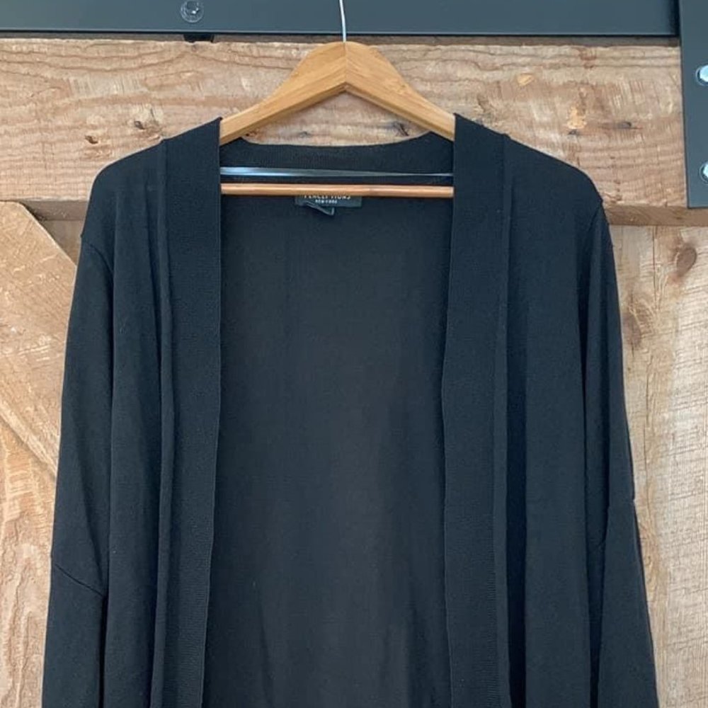 NWT Perceptions New York Black Cardigan